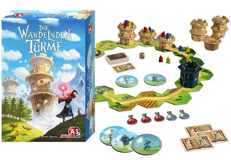 桌游《巫师飞塔》图片