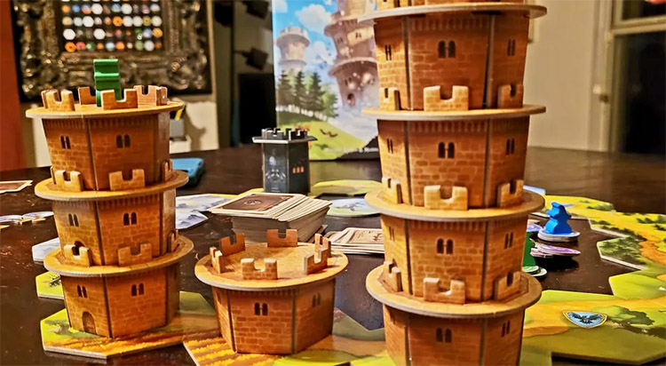 桌游《巫师飞塔》图片