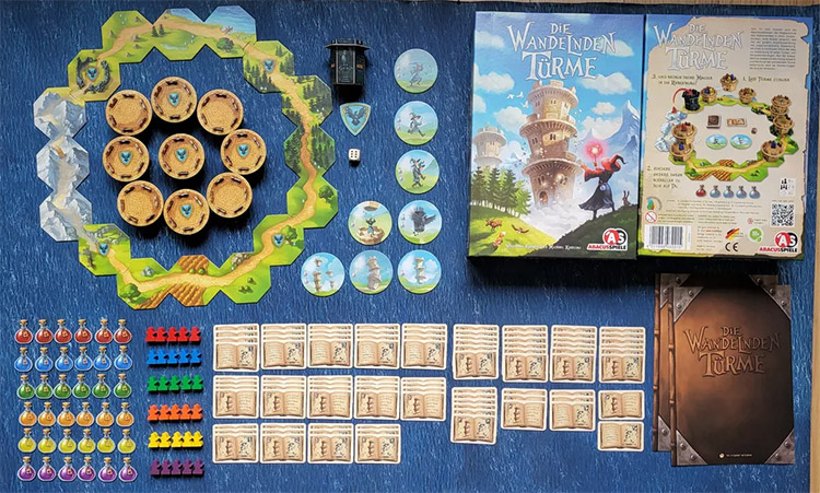 桌游《巫师飞塔》图片