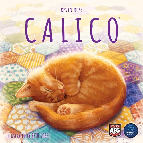 桌游《猫与花毯》封面 桌游《猫与花毯》封面