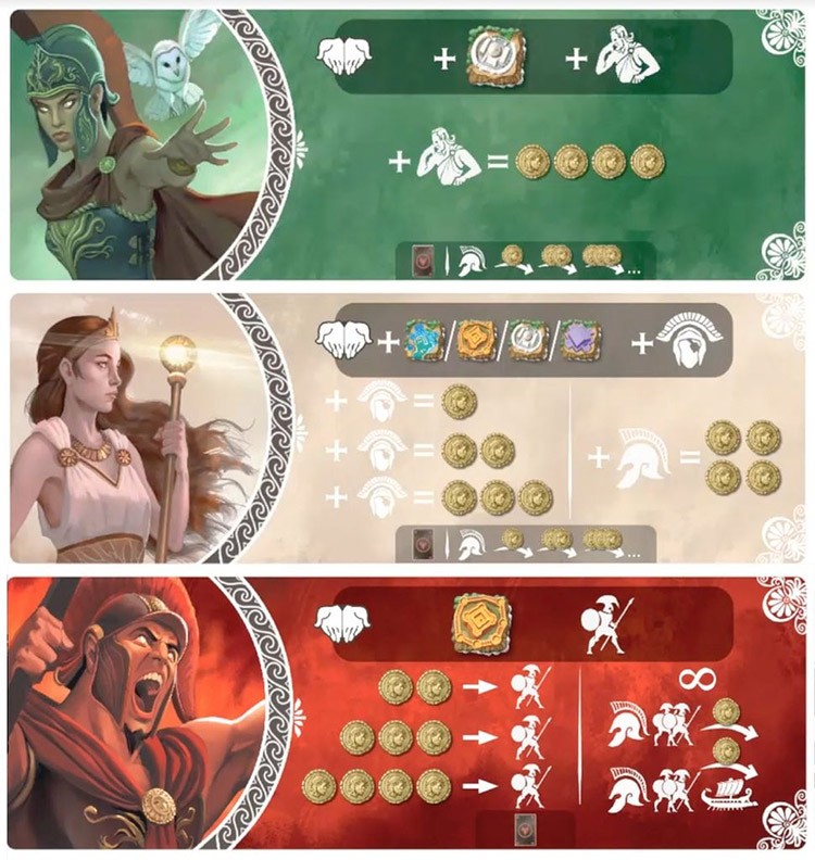 好玩桌游推荐－诸神之战：传奇版