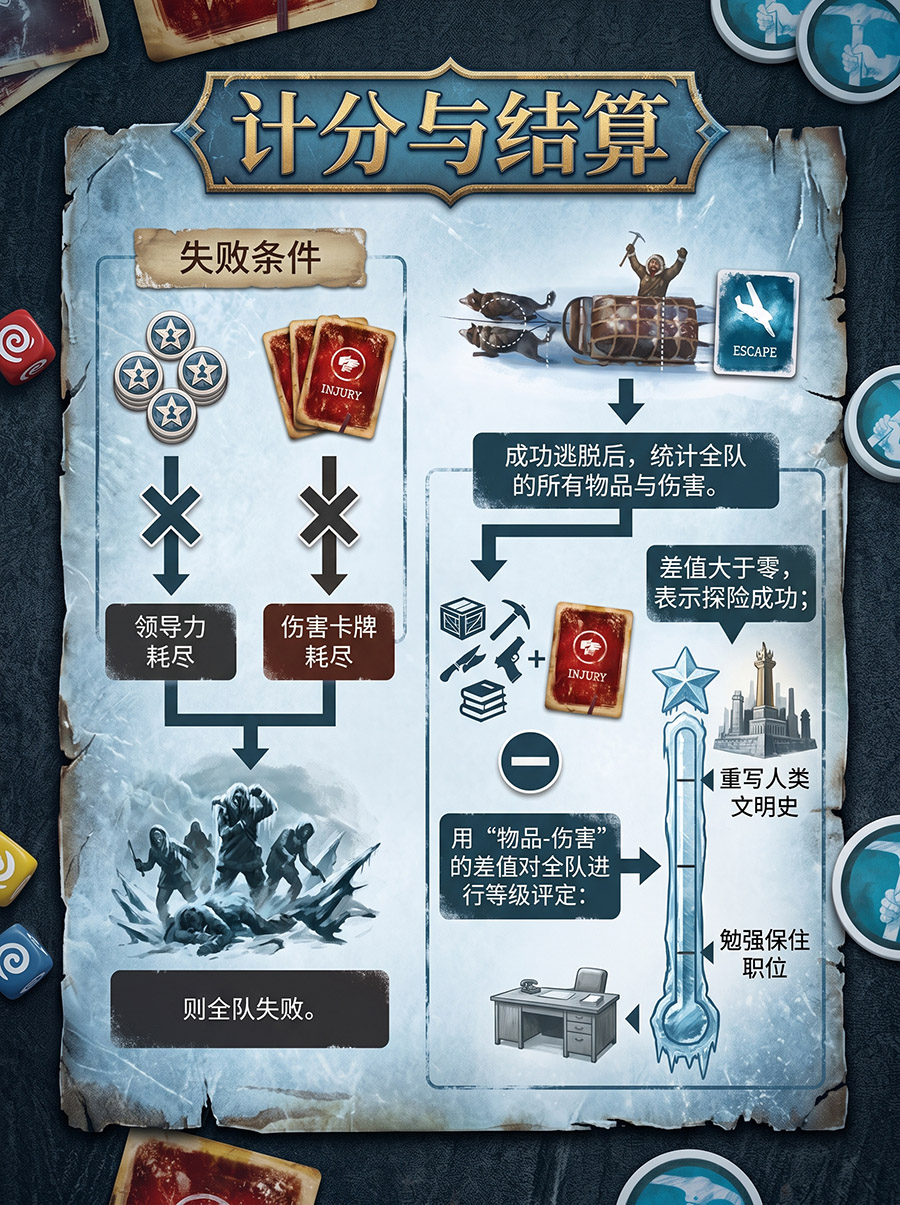 桌游《疯狂山脉》计分结算 桌游《疯狂山脉》计分结算
