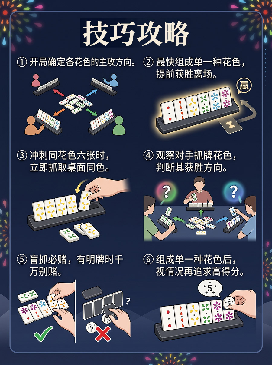 桌游《六华》技巧攻略