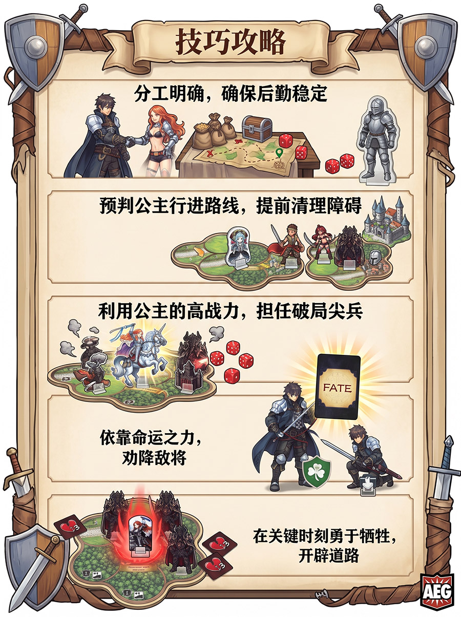 桌游《独角兽骑士》技巧攻略 桌游《独角兽骑士》技巧攻略