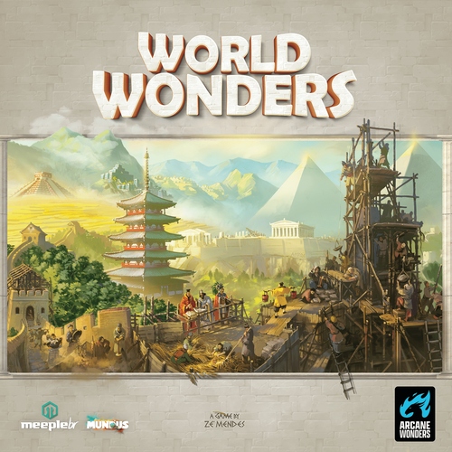 桌游《世界奇观》封面 桌游《世界奇观》封面